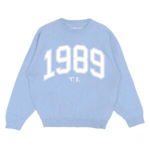 Taylor Swift Light Blue 1989 Sweatshirt